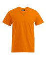 Heren T-shirt V Hals Promodoro Premium 3025 Oranje